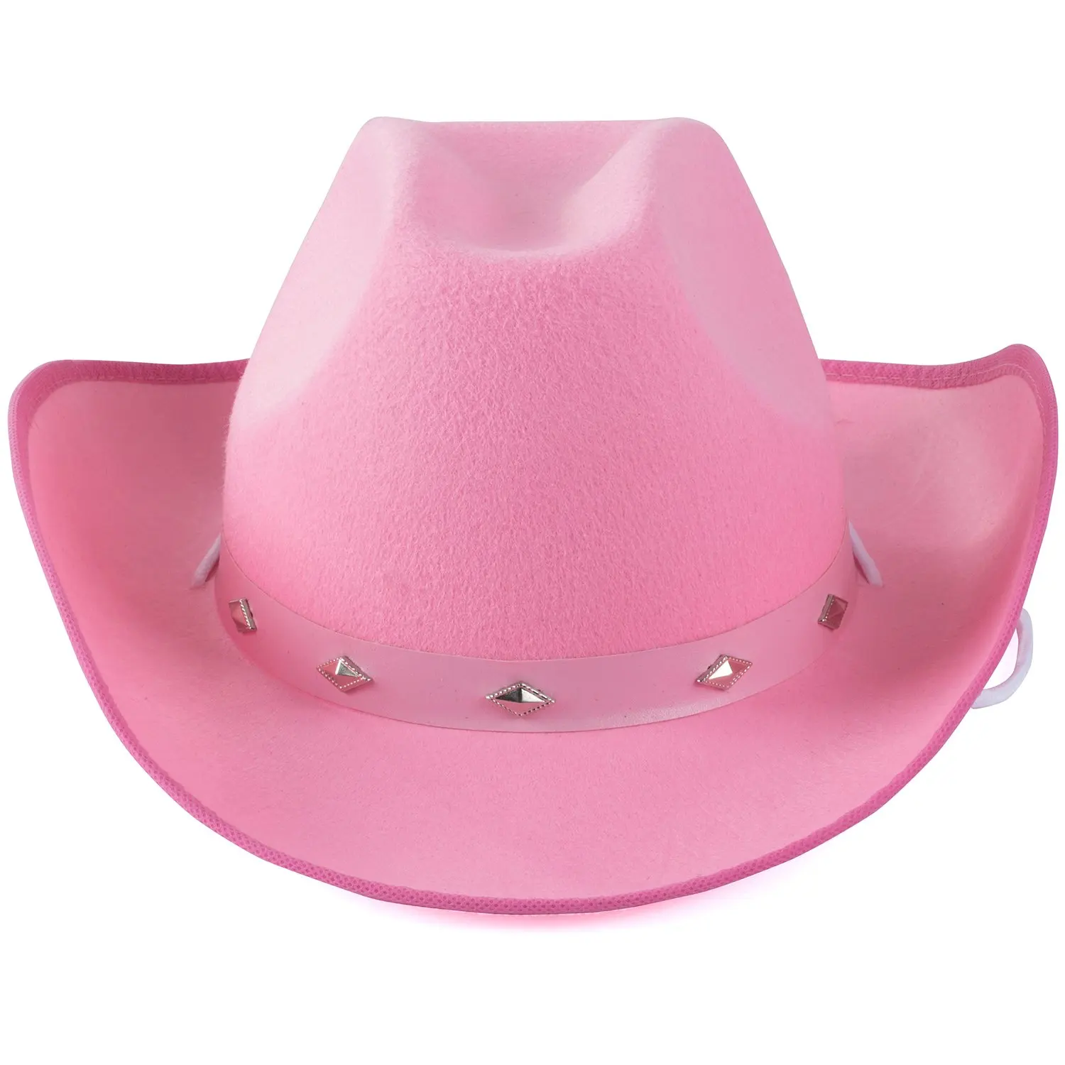 
Pink Cowboy Hat - Studded Cowboy Hat - cowgirl Costume Accessories - Western Cowboy Hat 