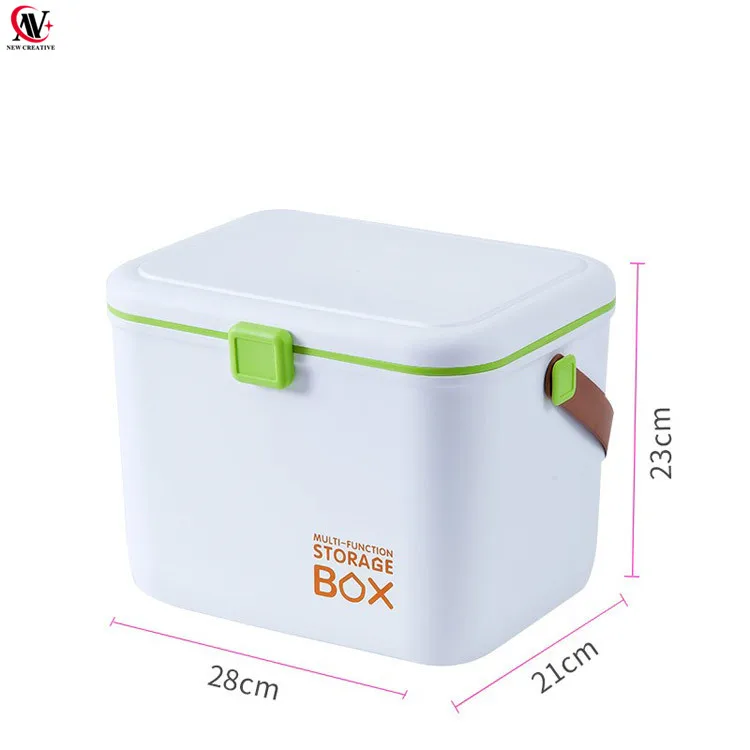 Emergency First Aid Kit Organizer Plastic Storage Container Large Medical Boxes