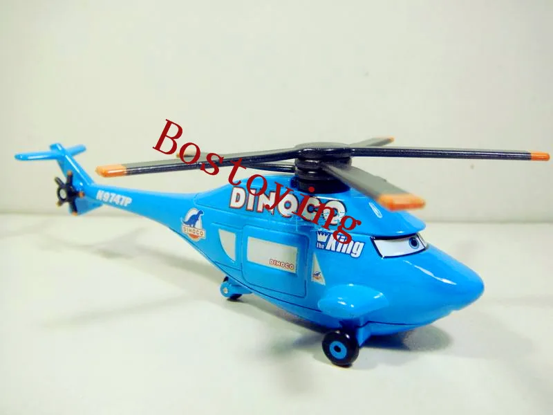 talking dinoco helicopter