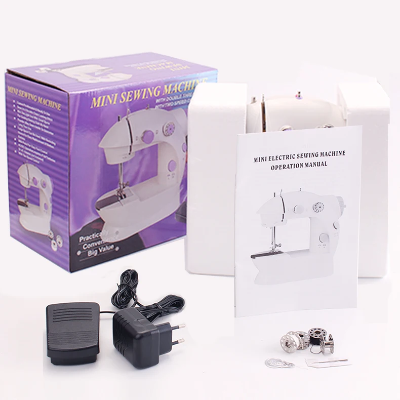  Fhsm 202 двойная скорость оверлок pfaff Мини Швейные машины аксессуары