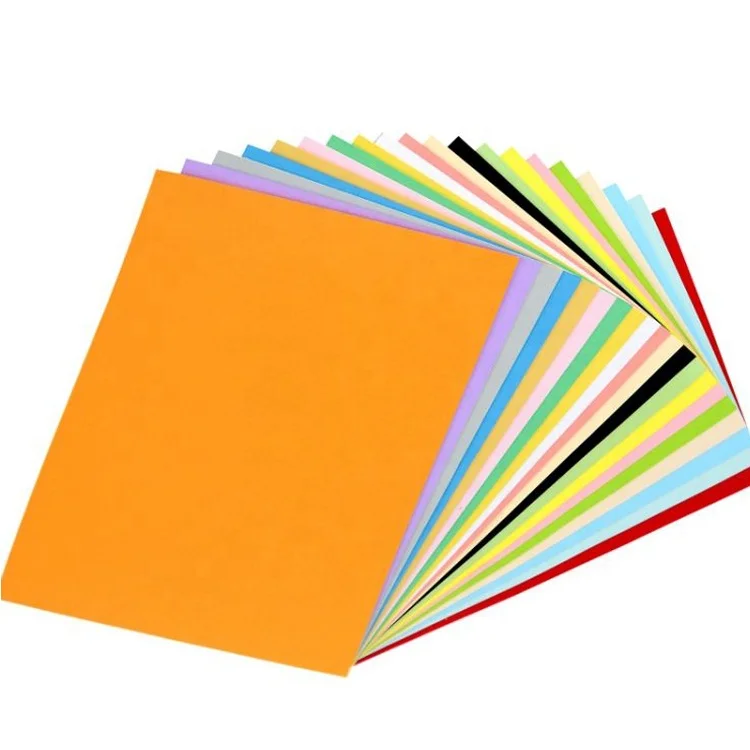 
Total 10 color A4 size 120gsm 150gsm 160gsm Color paper/Manila paper 