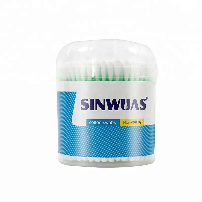 Environmental safety bouncy multipurpose plastic cotton swab bud