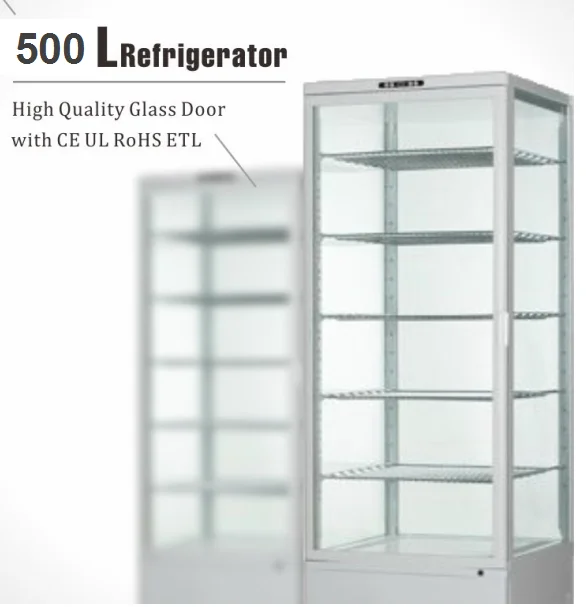 500L Monster Energy Напиток Дисплей Холодильник с CE UL RoHS ETL