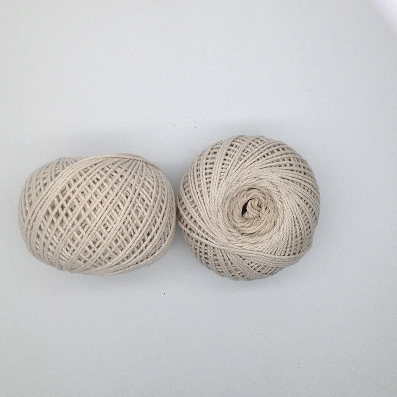 2mm Natural white cooking twine for  tying meat/making sausage/binding carb/oven/packing gift wholesale cotton rope