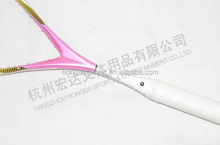 SMX980 PINK Good Design Full Carbon Squash Racket/squash Rackets for Sale/indoor Sport Squash