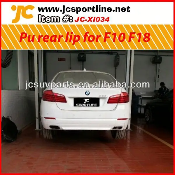 для bmw f10 f18 pu задний бампер губ подходит нормальный стандарт f10 f18 бампер автомобиля губы