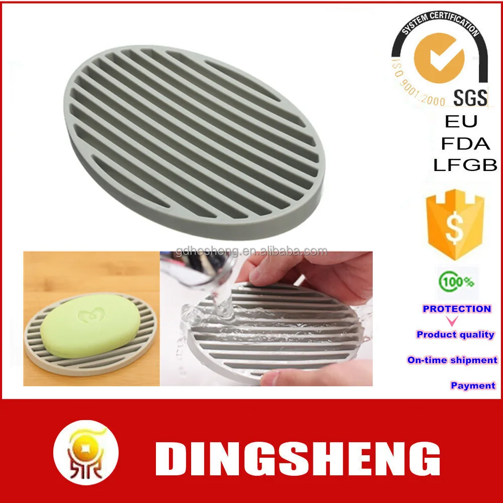 
Reused Durable Silicone Soap Mat,Silicone Soap Saver,Silicone Soap Tray 