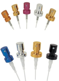 15mm Aluminum perfume crimp pump with water sprayer atomizer