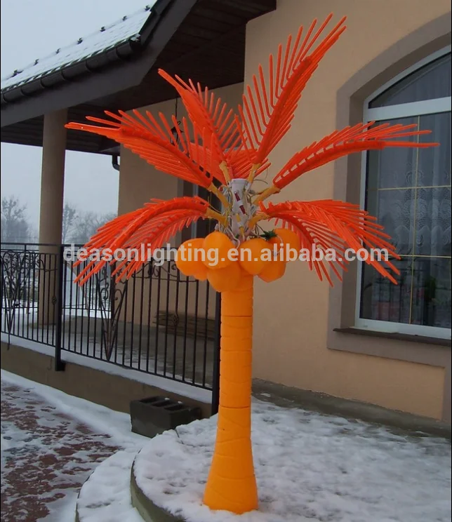 led indoor palm tree