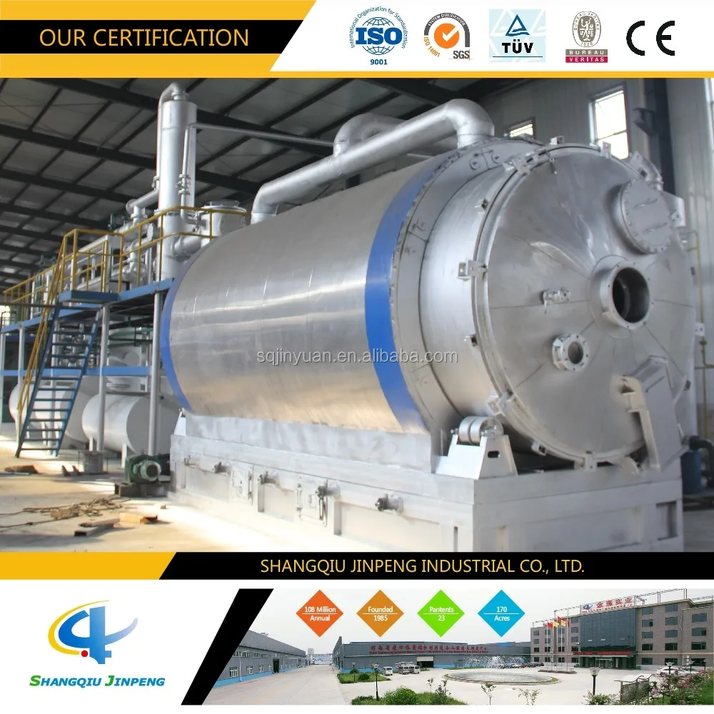 Профессиональные Отходов Пиролиза Шин/Переработки Растительного Масла с CE, SGS, ISO