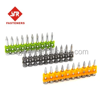 13mm--38mm shank length shooting gas pin nail for construction