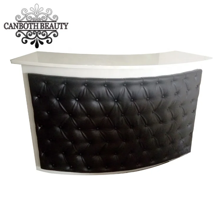 Classic design curved salon manicure nail bar table / nail table bar station CB-M750