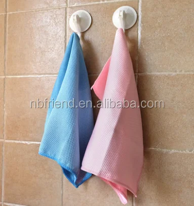 Горячая Распродажа, бесплатный образец, полотенца из 70/30 микрофибры в форме алмаза