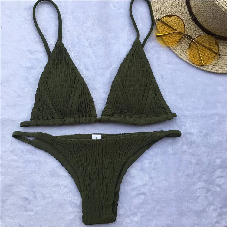 Cikini 2021 New Design Two Piece Charm Design Crochet  Swimsuit Bikini