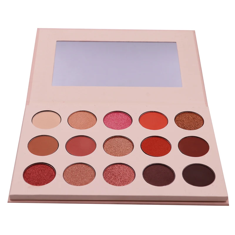 OEM/ODM Label Cosmetics 15 Colors Cosmetics make your own brand eye makeup matte eyeshadow