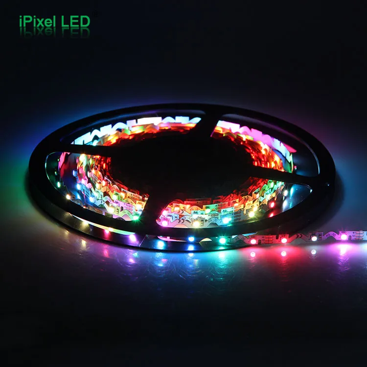 S shape 6MM 3528 SMD 60 LEDs flexible led strip 5V addressable rgb bendable strip led