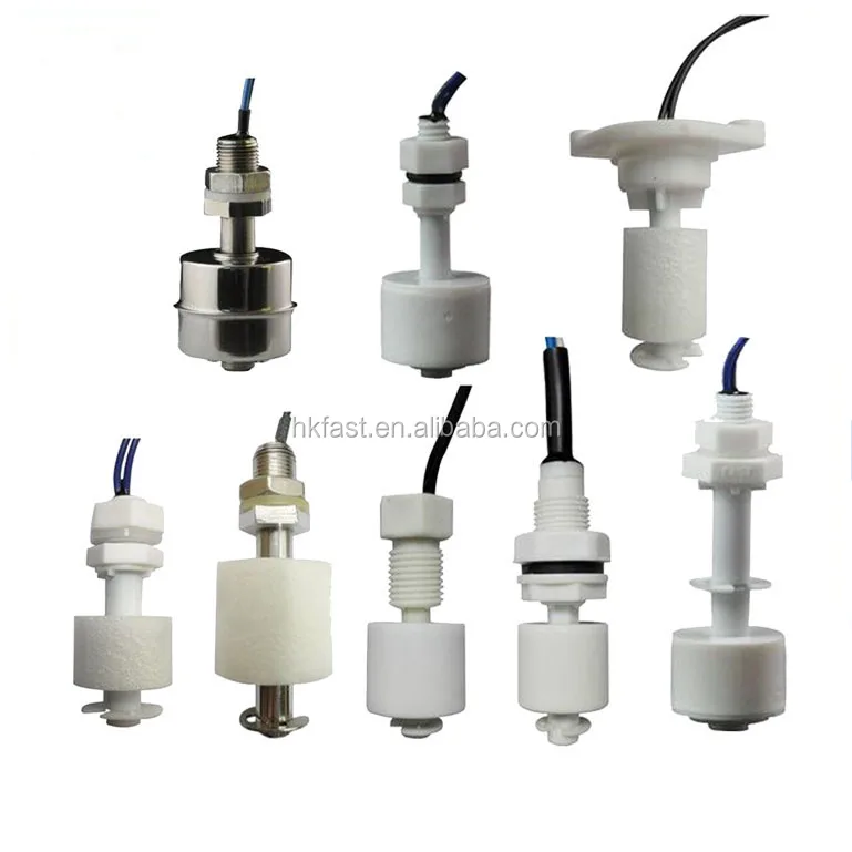 SUS304 vertically mounted high temperature magnetic floats liquid level switch for high/low levels with switch signal