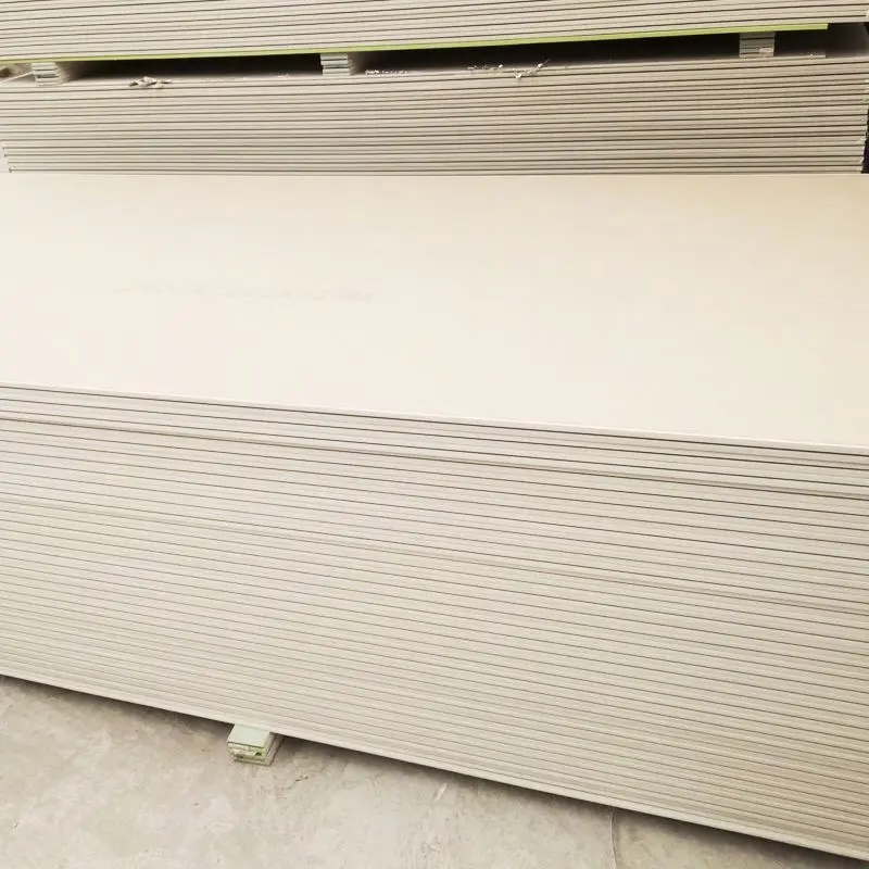 Cheap Price Shandong Factory 10mm Thick Gypsum Board Reliable Quality Popular Designed Gypsum Board