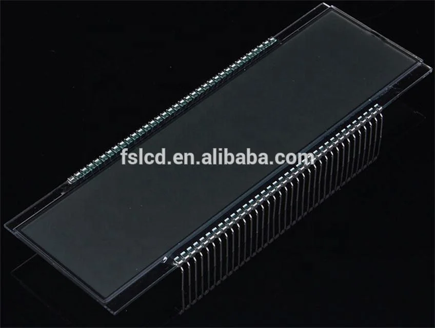 Customized Small Lcd Manufacturer Reflection 6 Digit 7 Segment Lcd Display Screen TN Positive Lcd Module