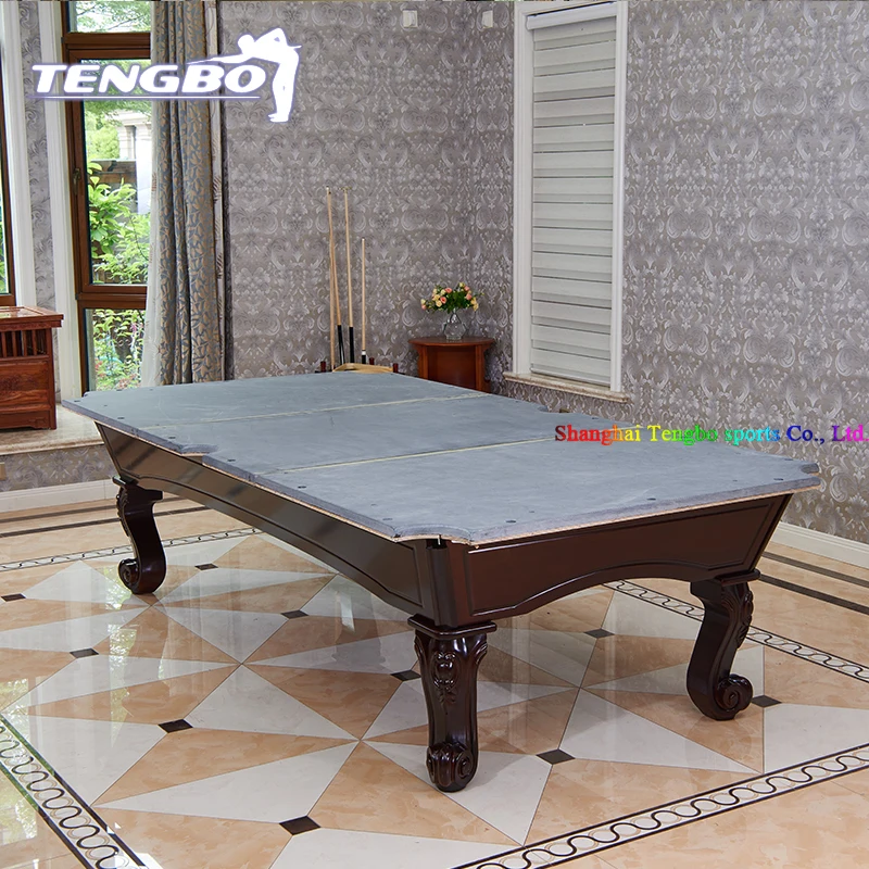 Classical Antique slate carving wooden United billiards pool table