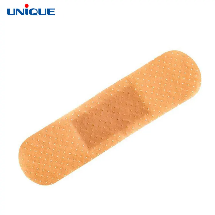 
Medical consumable custom printed skin color bandaid plaster band aid 