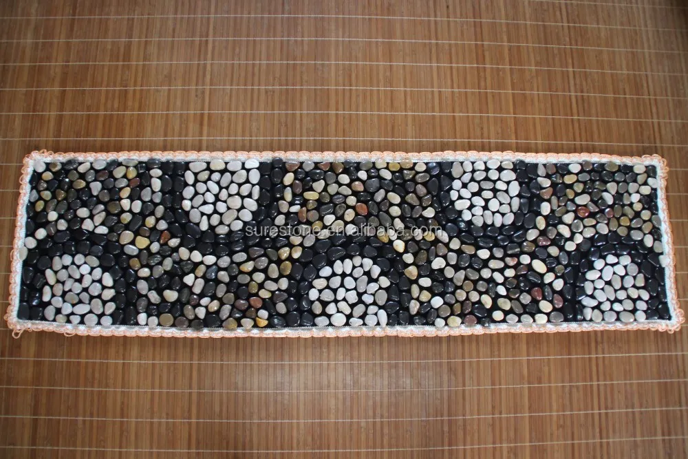 
Pebble foot massage mat massage stone carpet foot massage pad 