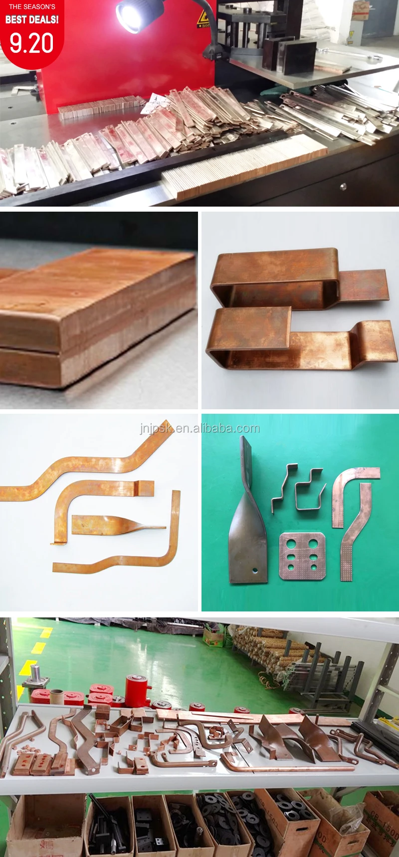 Three in One Copper Busbar Machines for Automatic Busbar Bending