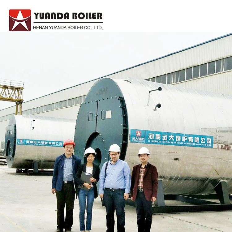 2.8MW 2800kw Natural Gas Diesel Light Heavy Oil Fired Hot Water Boiler