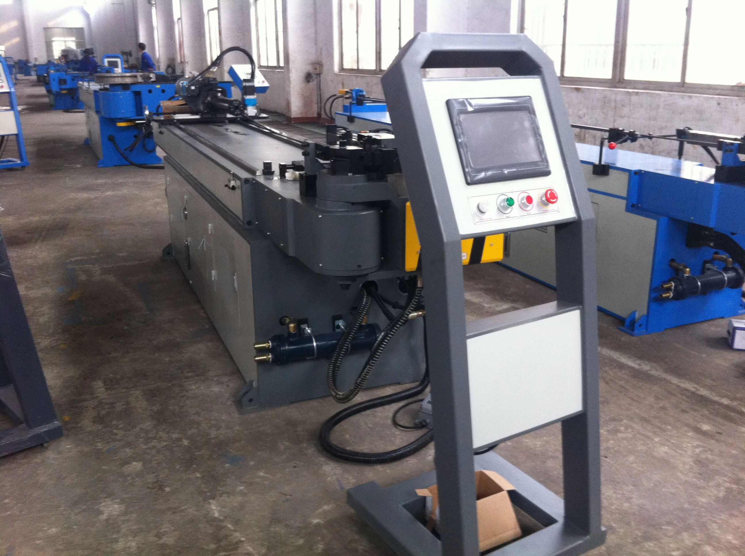 
CNC Pipe Bender with automatically pipe bending machine GM-SB-50CNC-2A-1S 