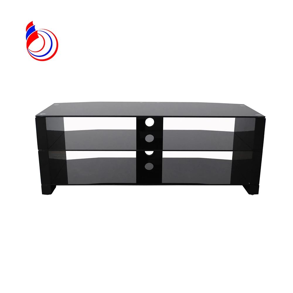 Дешевые стеклянные телевизионные стойки с алюминиевой трубкой