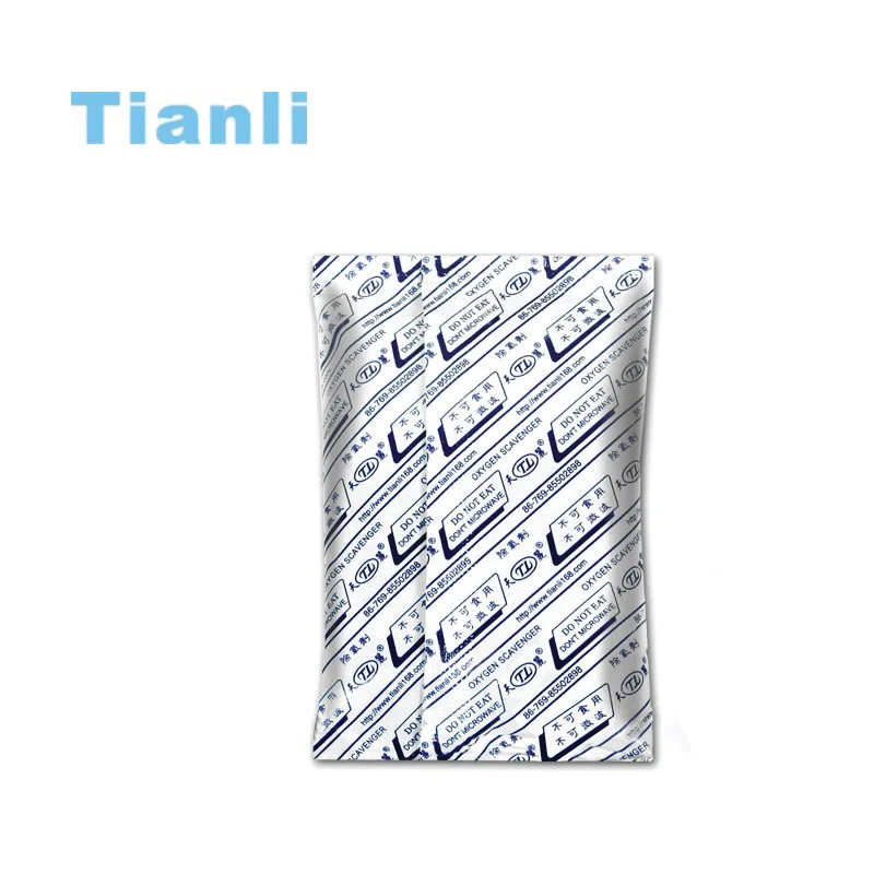 Deoxidizer wholesale 1000cc oxygen absorber sachet forNuts and medicine Jar or bottle Balanced air pressure oxygen absorbent