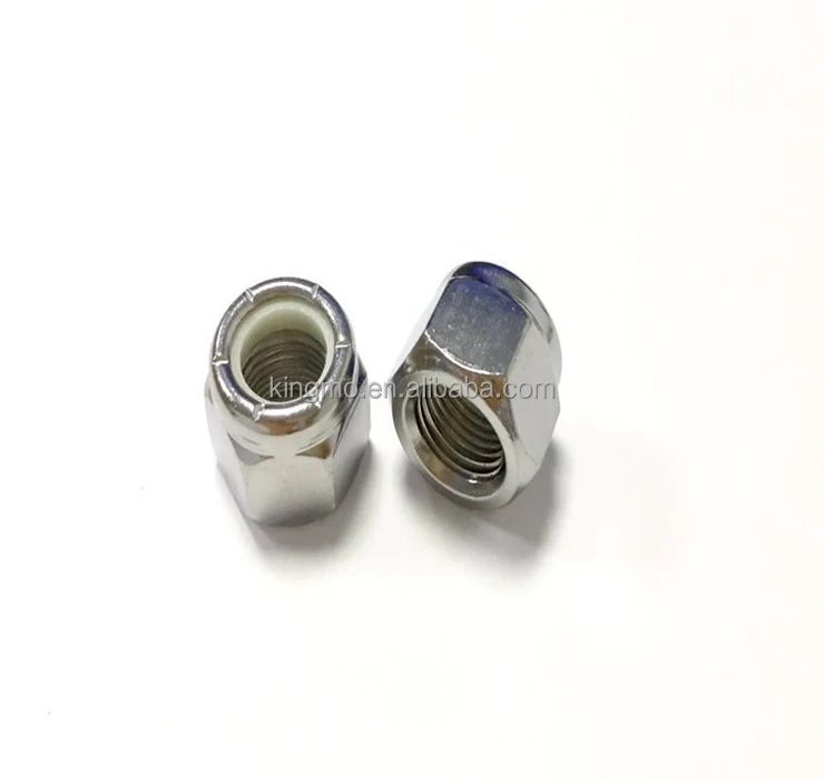 choice Galvanized lock nut anti-loose nut Best quality Nylon insert lock nut