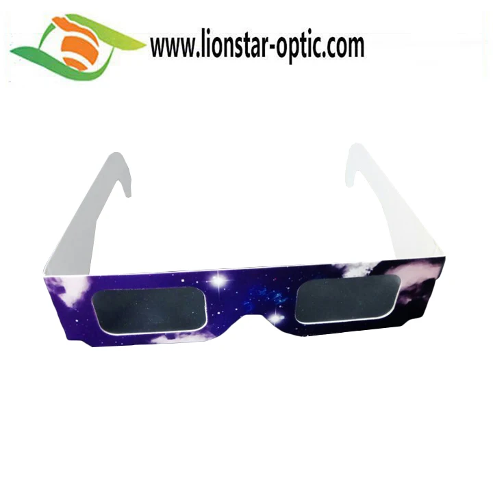 2021 Customized Brand Paper Diffraction Glasses Snowman Xmas Tree Love Heart Effect Firework Glasses