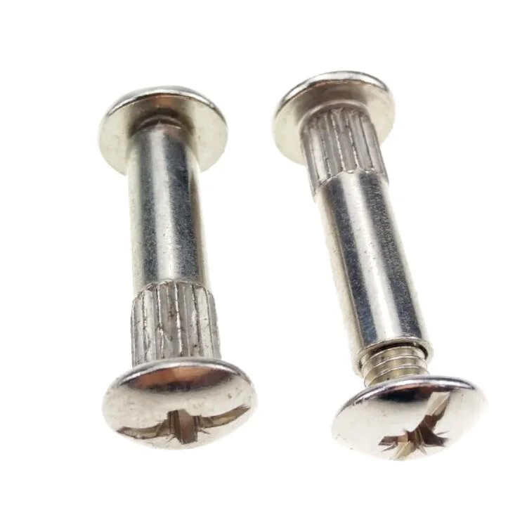 
Slot Truss Head Binding Post Screws Male Female Threads M5 Steel Chicargo Fastener Screws 