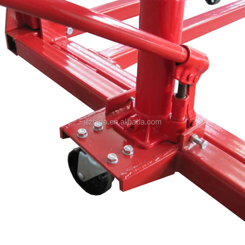 
1000lbs Hydraulic Dual Wheel Dolly Vehicle Moving Dolly 