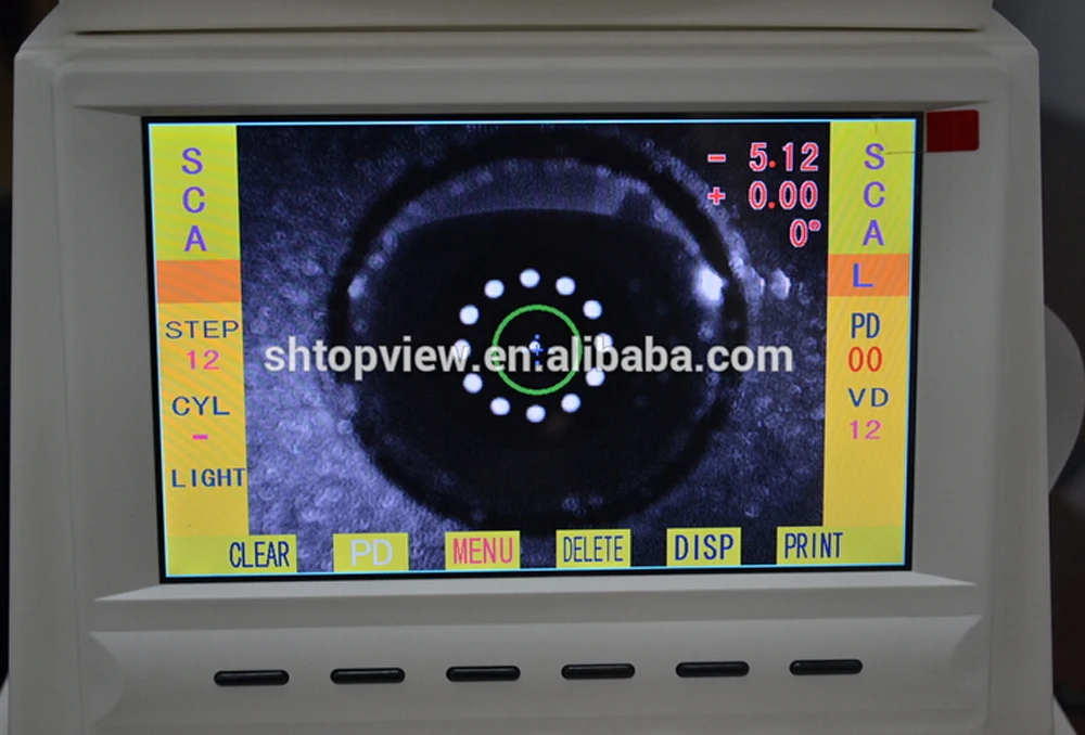optical auto refractometer color screen with cheapest price TV-001