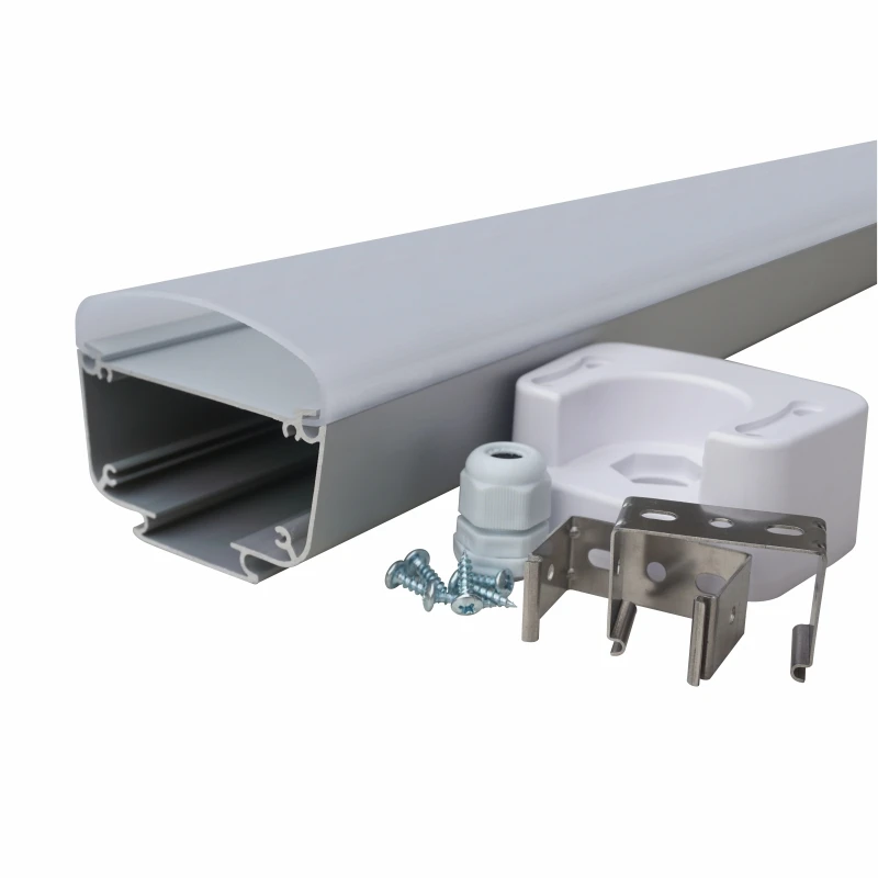 2ft 4ft 5ft 8ft Extruded Aluminum IP65 Led Tri-proof Light Housing