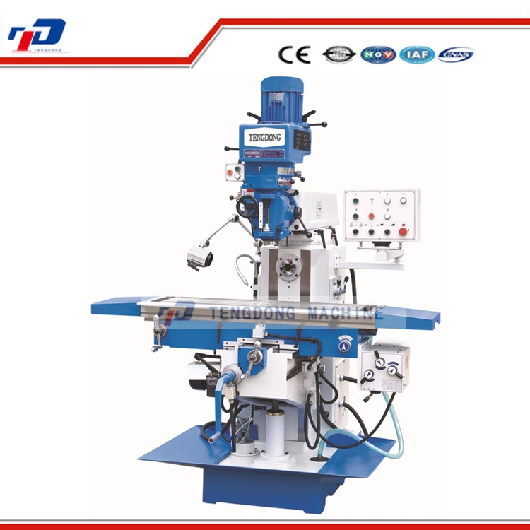 Turret Milling Head X6336 CE Certificated Metal Universal Milling Machine