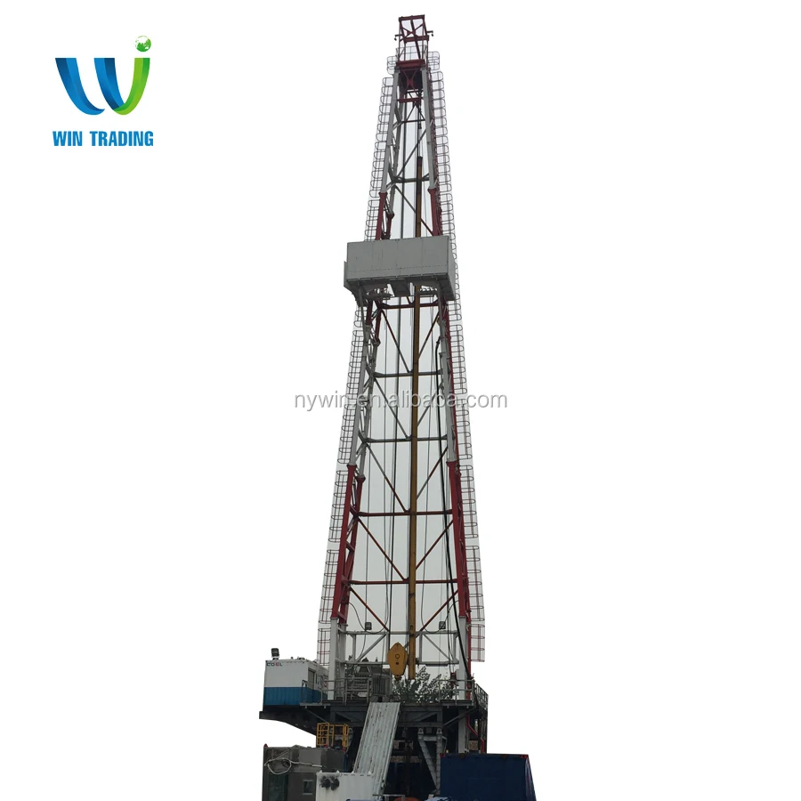 
RG API Standard Oil Field Oil and Gas Well Bore Hole Skid Mounted 5000m 1500hp ZJ50DB Drilling and Workover rig 