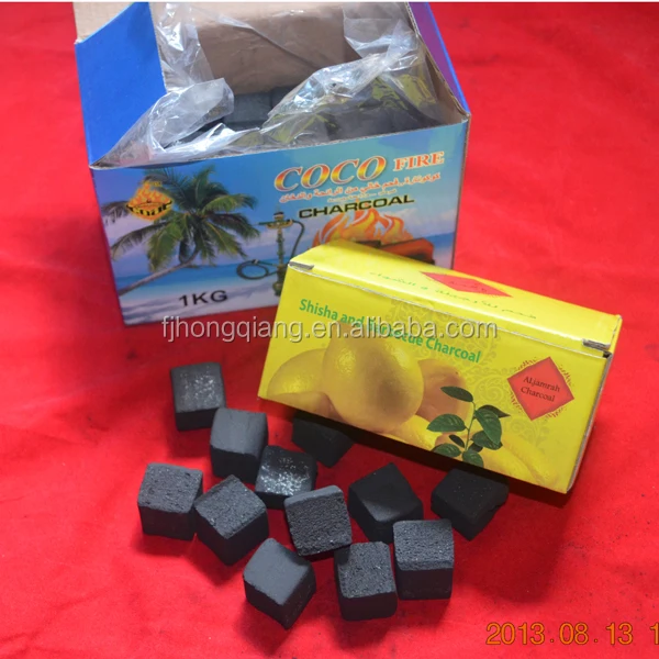 Hong Цян новый дизайн куб кокосовым углем для оптовик