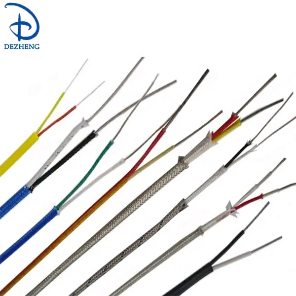 Fiberglass Insulated K Type Thermocouple Wire