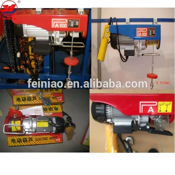 полиамид трос электрическая лебедка 100-1000kg