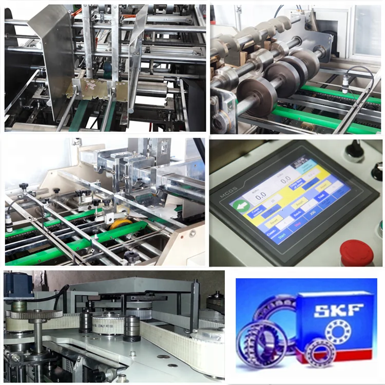 Автоматическая машина для производства одноразовых бумажных коробок по лучшей цене