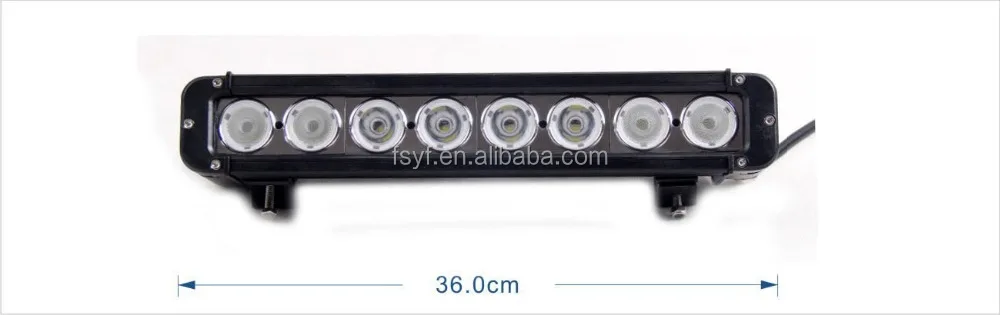 
Factory wholesale 80w single row light truck tow truck led light bar for off road 4x4 accessories for trucks, 4x4, ATV, offroad 