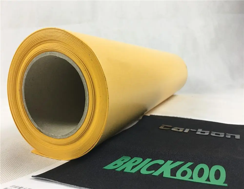 50cm*5m 1mm thickness brick rubber heat heat press 3D vinyl