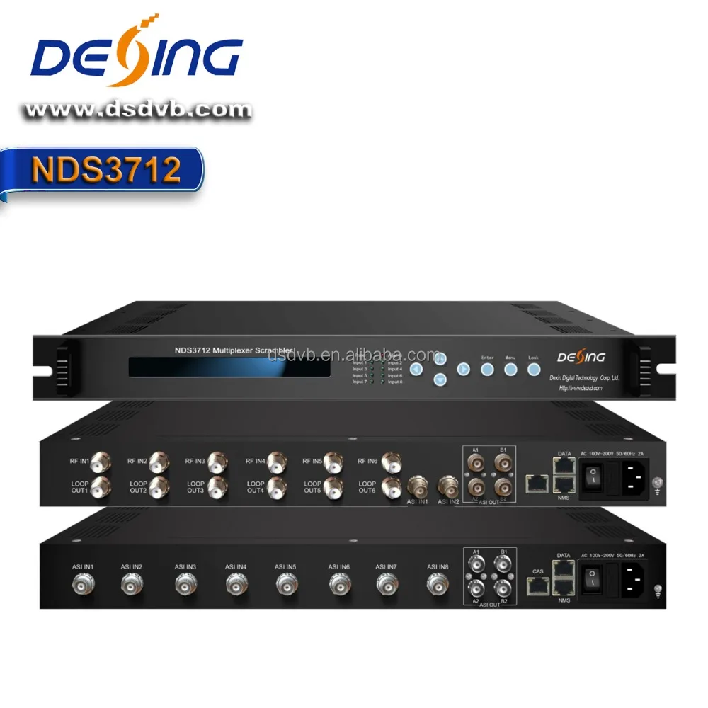 NDS3712 ASI and tuner mux scrambler