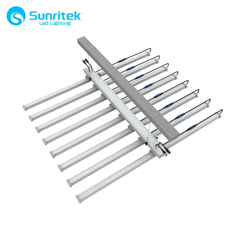 Sunritek Growing leafy green vegetables hydroponic LED strips plant grow bar lights