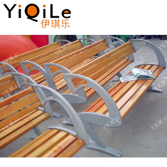 Guangzhou YIQILE outdoor wooden bench for sale