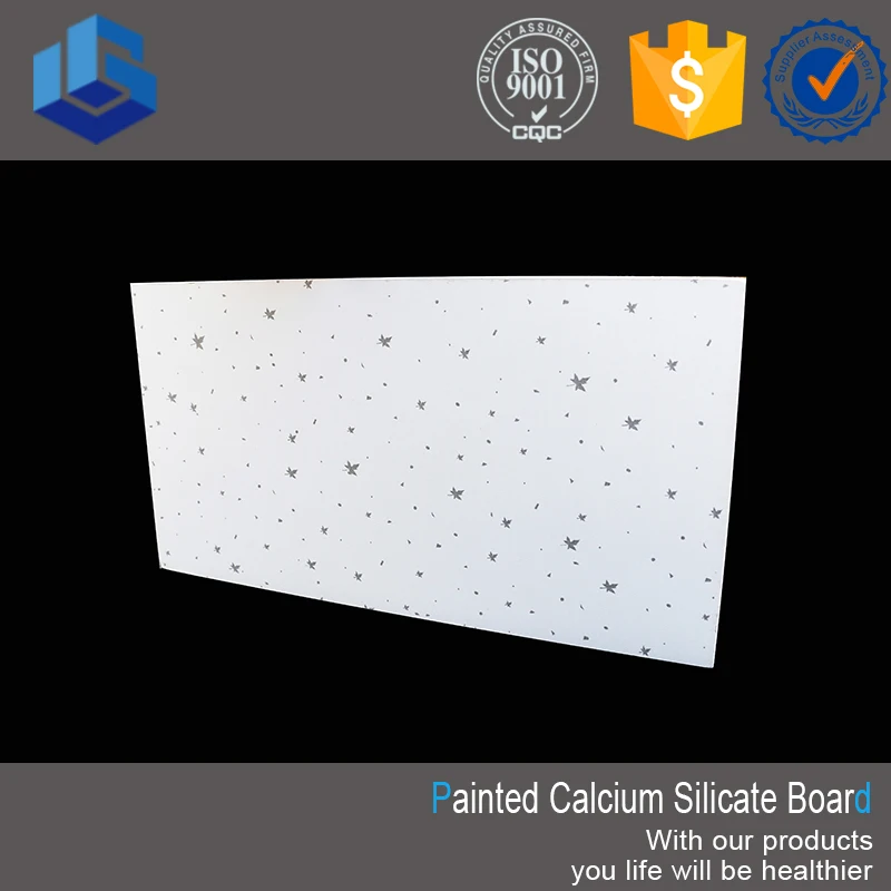 
6mm thickness Lightweight Calcium Silicate Ceiling Board 