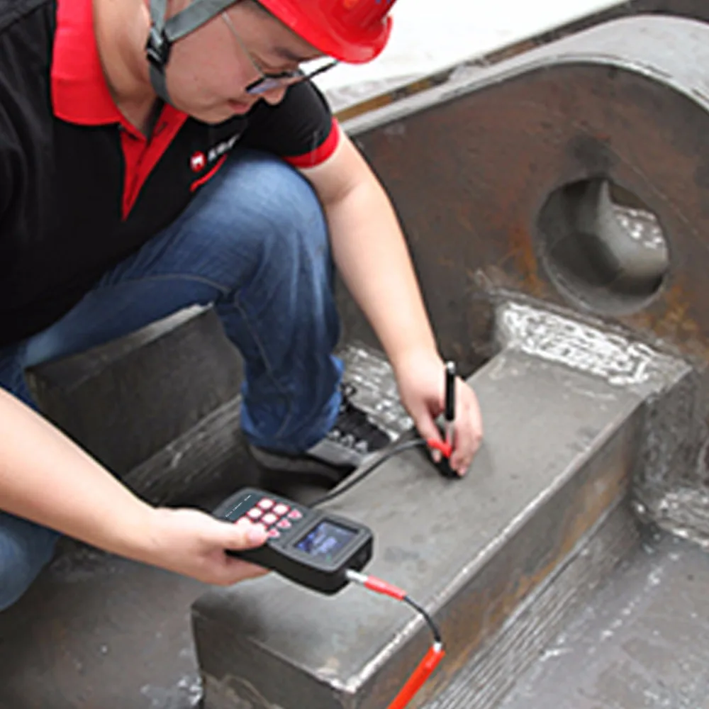 Высококачественный 170-960HLD портативный 6 ударных устройств IP65 металлический измеритель твердости Leeb металлик с футляром для переноски